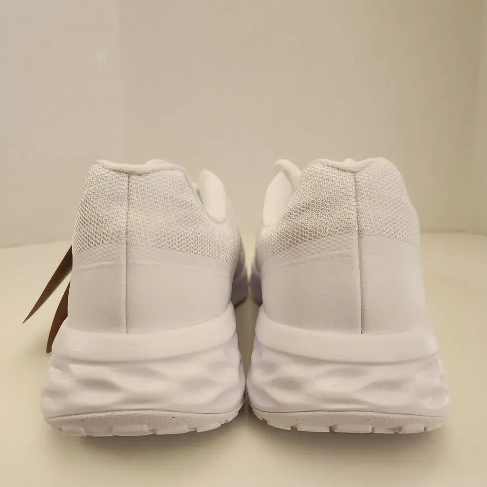 Nike Men's revolution 6 NN Sneakers, White, 9.5 - Picture 5 of 10